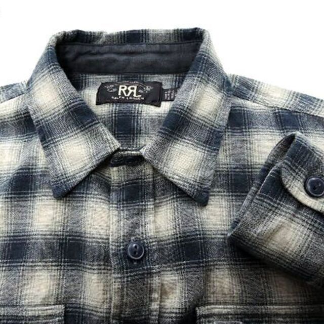 M RRL ダブルアールエル オンブレチェック シャツ キムタク着 | www