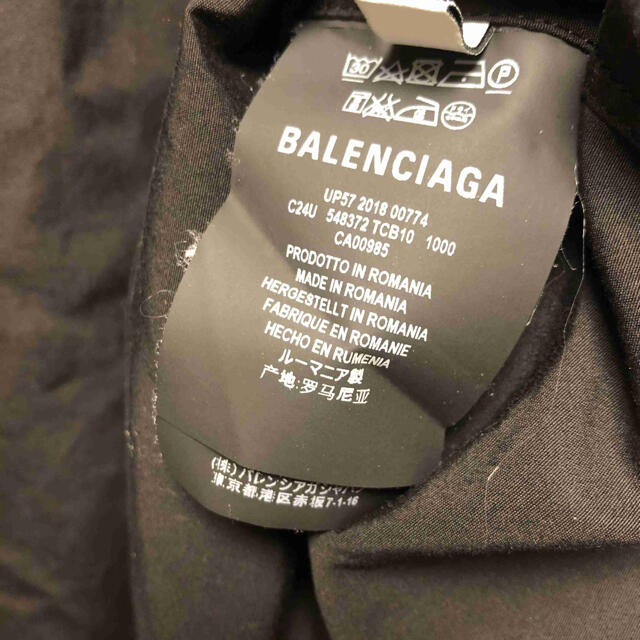 Balenciaga バレンシアガ シャツの通販 by adgjm's shop｜バレンシアガならラクマ - 正規 19SS BALENCIAGA 通販お得
