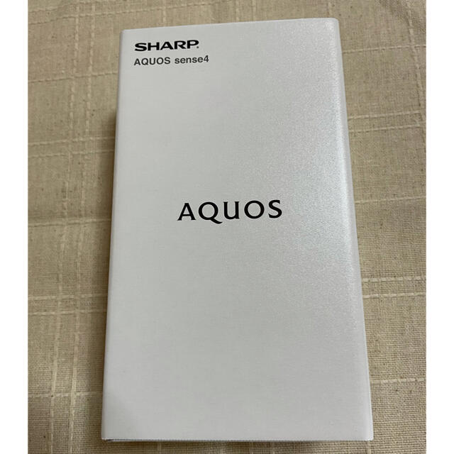 AQUOS(アクオス)のAQUOS sense4 SH-M15 ブラック simフリー スマホ/家電/カメラのスマートフォン/携帯電話(スマートフォン本体)の商品写真