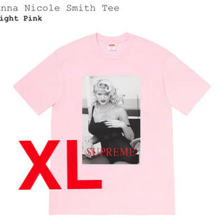 シュプリーム(Supreme)のAnna Nicole Smith Tee XLサイズ  Light Pink(Tシャツ/カットソー(半袖/袖なし))