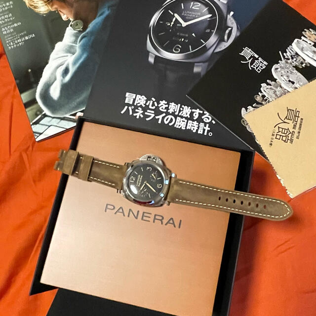 新品未使用】PANERAI Scamosciato ブラウン ベージュ