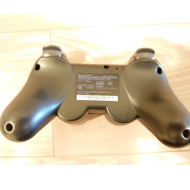 PlayStation3(プレイステーション3)のDual shock3 (black) エンタメ/ホビーのゲームソフト/ゲーム機本体(その他)の商品写真