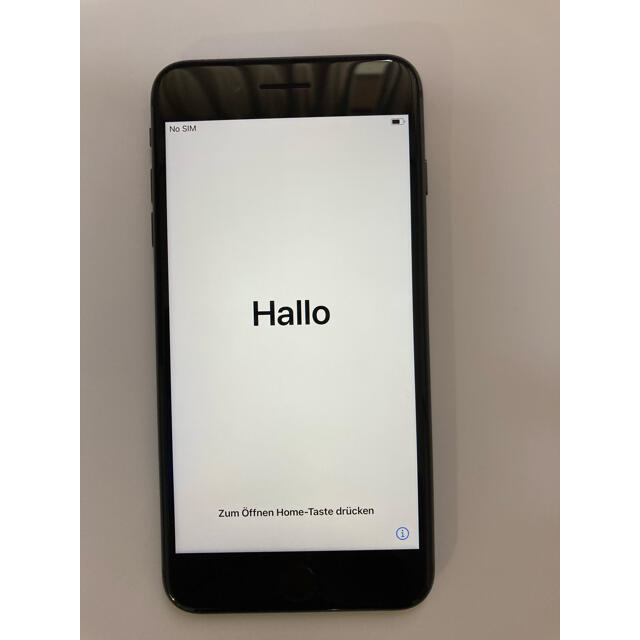 iPhone8plus 64GB BLACK SIMフリー