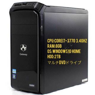 パソコン　pc Gateway DX4870 core i7-3770