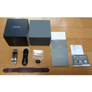 ソニー(SONY)の☆綺麗です☆ SONY wena 3 leather WNW-C21A(腕時計(デジタル))