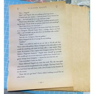 洋書 切り離し20枚(ノート/メモ帳/ふせん)