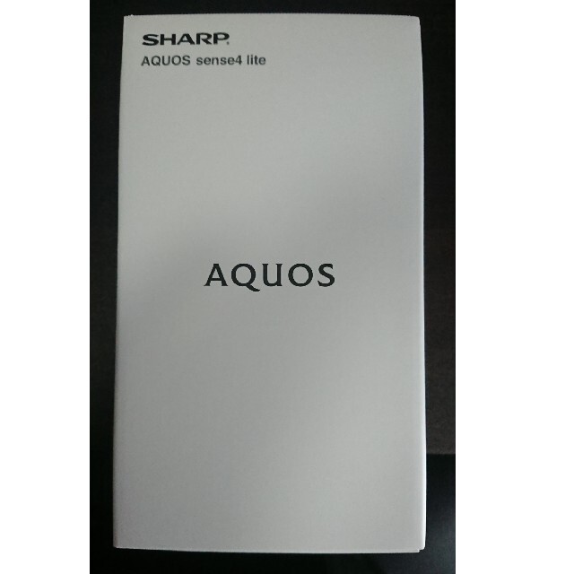 新品 AQUOS sence4 lite ブラック