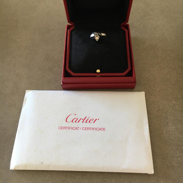 Cartier(カルティエ)のカルティエ モナムール リング ハート ダイヤ レディースのアクセサリー(リング(指輪))の商品写真