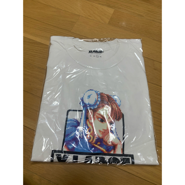 XLARGE(エクストララージ)のエクストララージ　ストリートファイター2 ホワイト　Lサイズ　チュンリー　春麗 メンズのトップス(Tシャツ/カットソー(半袖/袖なし))の商品写真