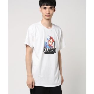 エクストララージ(XLARGE)のエクストララージ　ストリートファイター2 ホワイト　Lサイズ　チュンリー　春麗(Tシャツ/カットソー(半袖/袖なし))