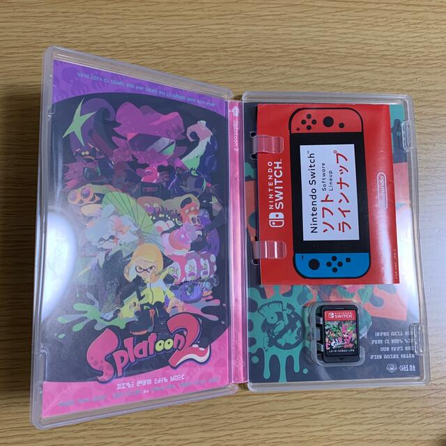 スプラトゥーン2 Switch エンタメ/ホビーのゲームソフト/ゲーム機本体(家庭用ゲームソフト)の商品写真