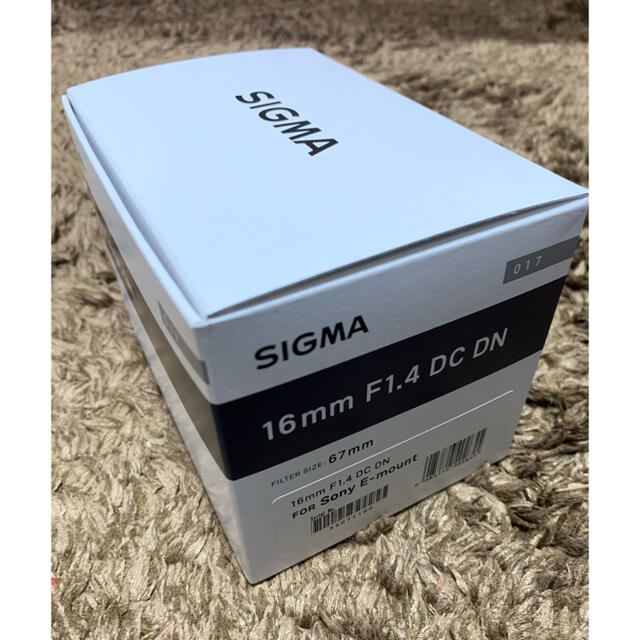 SIGMA 16mm F1.4 DC DN Sony E-mount用