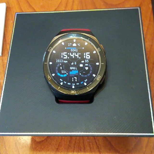 上品なスタイル HUAWEI 46mm 2e GT watch 腕時計(デジタル)