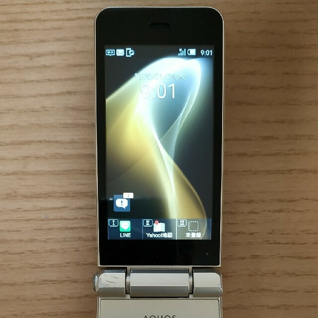 Softbank(ソフトバンク)のさぁ様専用【Softbank】AQUOS ケータイ2 601SH スマホ/家電/カメラのスマートフォン/携帯電話(携帯電話本体)の商品写真