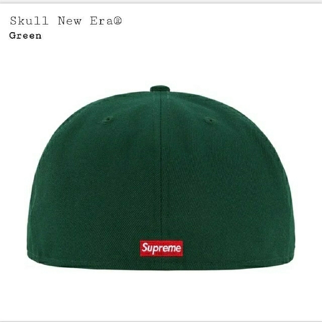 Supreme(シュプリーム)のSupreme Skull New Era® グリーン 71/4 メンズの帽子(キャップ)の商品写真