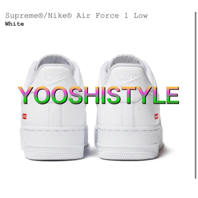 Supreme(シュプリーム)のSupreme® Nike® Air Force 1 Low メンズの靴/シューズ(スニーカー)の商品写真