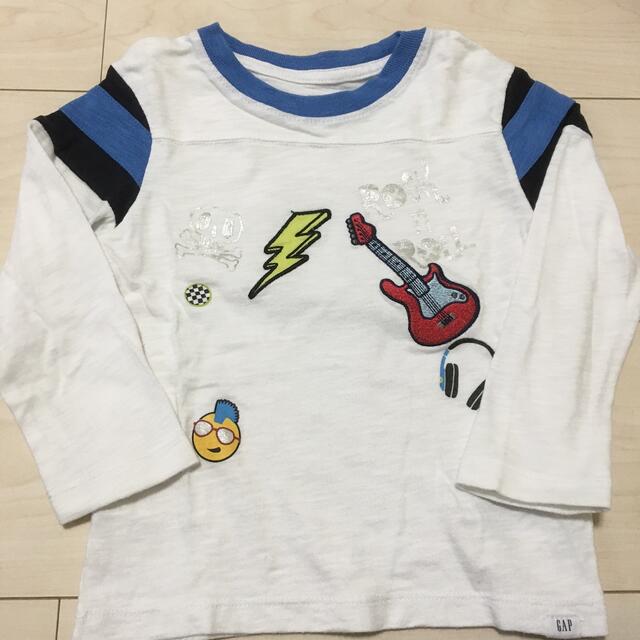 F.O.KIDS(エフオーキッズ)の長袖Tシャツ　まとめ売り　5枚セット　90㎝　保育園着などに キッズ/ベビー/マタニティのキッズ服男の子用(90cm~)(Tシャツ/カットソー)の商品写真