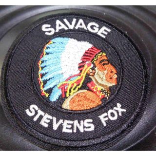 新品サベージSAVAGE SEVENS　FOXインディアン刺繍ワッペンDIY衣類(その他)