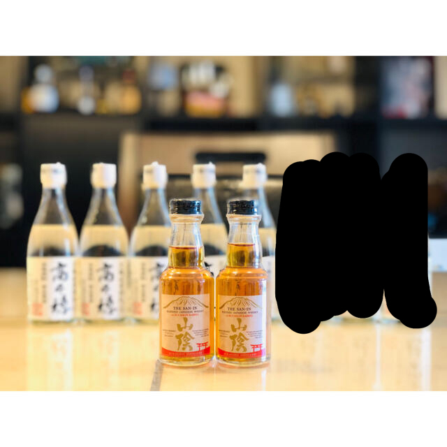 ミニボトル  7本セット　山陰 食品/飲料/酒の酒(ウイスキー)の商品写真