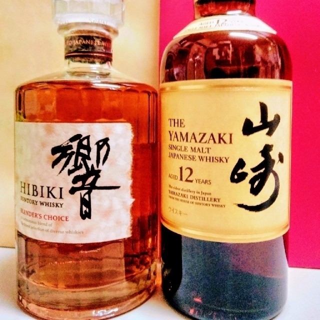 サントリー(サントリー)の山崎１２年&響ブレンダー&山崎NV&白州NV 食品/飲料/酒の食品(その他)の商品写真