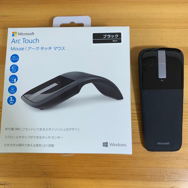 Microsoft(マイクロソフト)のMicrosoft  Arc Touch Mouse ブラック スマホ/家電/カメラのPC/タブレット(PC周辺機器)の商品写真