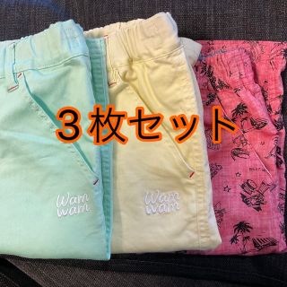 ワムワム(WAMWAM)のWamWam 半ズボン　3枚セット(パンツ/スパッツ)