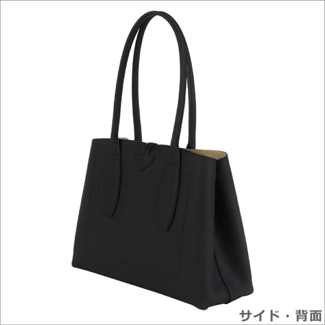 LONGCHAMP(ロンシャン)の【新品未使用】ロンシャン LONGCHAMP トートバッグ BLACK　ブラック レディースのバッグ(トートバッグ)の商品写真