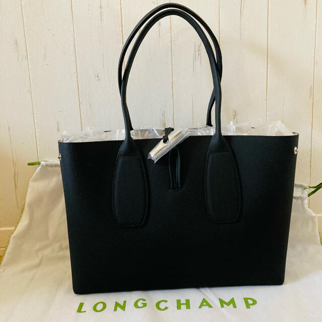 新品未使用】ロンシャン LONGCHAMP トートバッグ BLACK ブラック - www