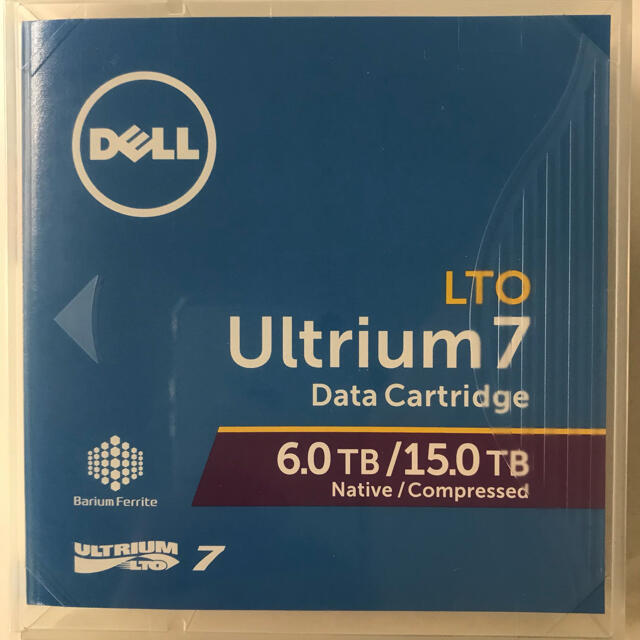 Dell LTO7 6TBデータカートリッジ2本