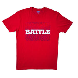 【新品・未使用】battle 限定Tシャツ　Mサイズ　アメフト(アメリカンフットボール)