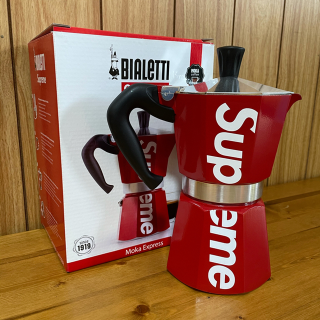 supreme Bialetti Moka Express エスプレッソスマホ/家電/カメラ