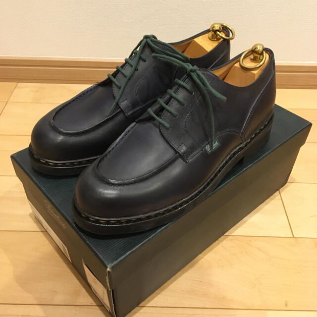 Paraboot(パラブーツ)の最安値 パラブーツ　シャンボード　ネイビー メンズの靴/シューズ(ドレス/ビジネス)の商品写真