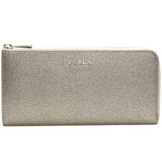 フルラ(Furla)の[雑貨]FURLA ◆ L字ファスナー長財布　レザー シルバー(財布)