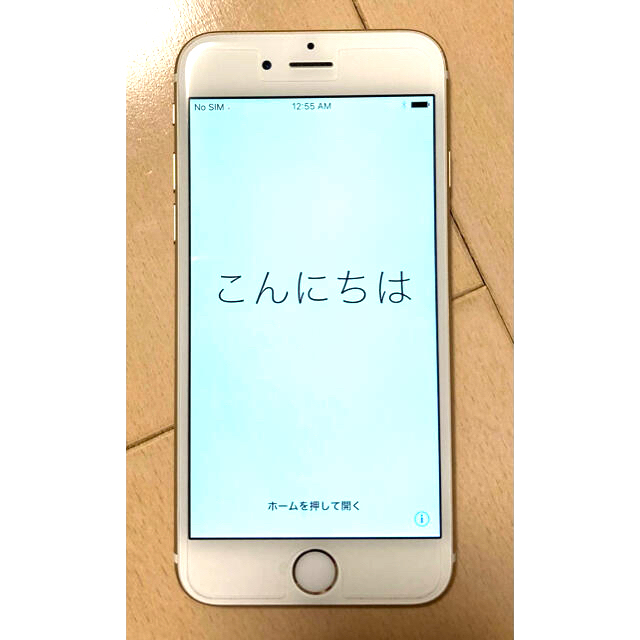 美品 iPhone6 16GB ゴールド本体 ディズニーケース付き ソフトバンク