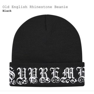 Supreme - シュプリーム Old English Rhinestone Beanieの通販 by ...