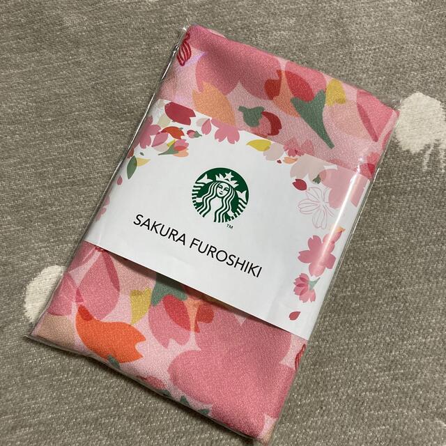 Starbucks Coffee(スターバックスコーヒー)の【新品】SAKURA 2018 FUROSHIKI インテリア/住まい/日用品の日用品/生活雑貨/旅行(日用品/生活雑貨)の商品写真