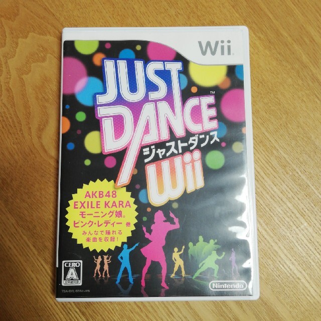 JUST DANCE（ジャストダンス） Wii Wii エンタメ/ホビーのゲームソフト/ゲーム機本体(家庭用ゲームソフト)の商品写真