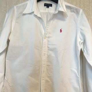 ポロラルフローレン(POLO RALPH LAUREN)の【お値下げ中】ラルフローレン　白シャツ(シャツ/ブラウス(長袖/七分))