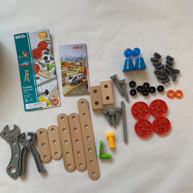 BRIO(ブリオ)のBRIO ブリオ　ビルダー　スターターキット　美品　工具おもちゃ キッズ/ベビー/マタニティのおもちゃ(知育玩具)の商品写真