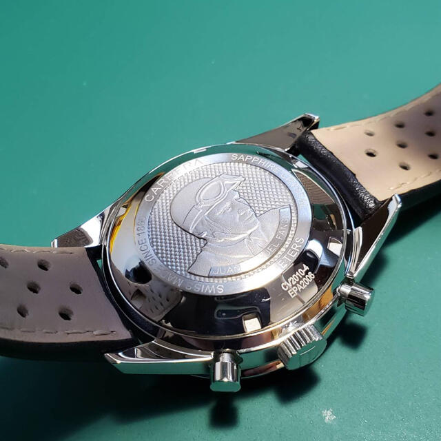 TAG Heuer(タグホイヤー)のお値下げしました‼︎TAGHeuer カレラ　クロノグラフ メンズの時計(腕時計(アナログ))の商品写真