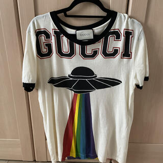 グッチ(Gucci)のGUCCI UFO Tシャツ　ドラゴン刺繍　xs(Tシャツ/カットソー(半袖/袖なし))