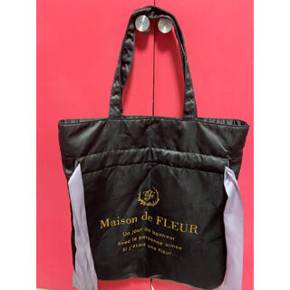メゾンドフルール(Maison de FLEUR)のMaison de FLEUR 受付注文限定 ダブルリボントートバッグ(トートバッグ)