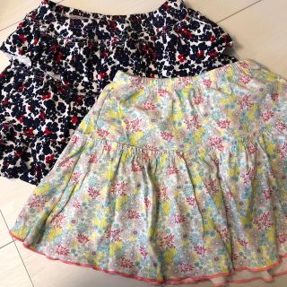 プチバトー(PETIT BATEAU)のプチバトー  128cm 8ans(スカート)