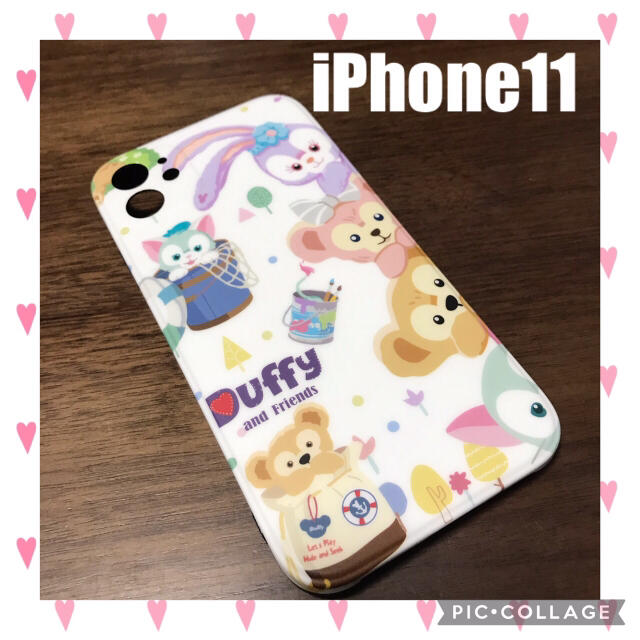 ダッフィー(ダッフィー)の新品 iPhone11 ダッフィー フレンズ スマホケース ディズニー カバー スマホ/家電/カメラのスマホアクセサリー(iPhoneケース)の商品写真