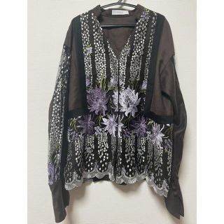 マメ(mame)のMURRAL framed flower blouse (シャツ/ブラウス(長袖/七分))