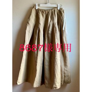 フォグリネンワーク(fog linen work)の8687さま専用　購入できません(ロングスカート)