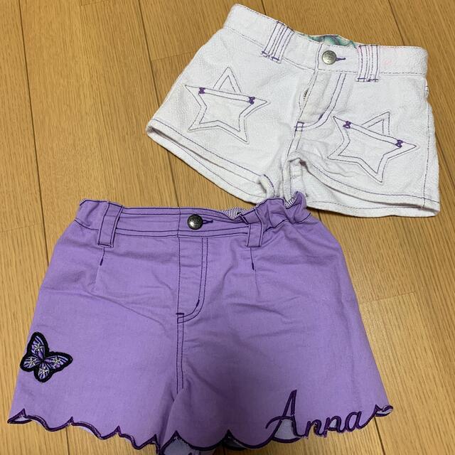 ANNA SUI mini(アナスイミニ)のANNA SUI mini ショートパンツセット キッズ/ベビー/マタニティのキッズ服女の子用(90cm~)(パンツ/スパッツ)の商品写真