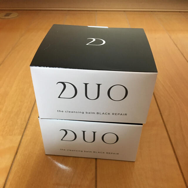 DUO クレンジングバーム　ブラック90g ×2 コスメ/美容のスキンケア/基礎化粧品(クレンジング/メイク落とし)の商品写真