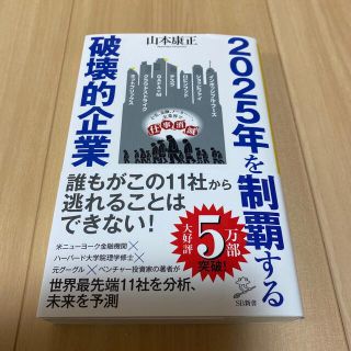 ２０２５年を制覇する破壊的企業(文学/小説)