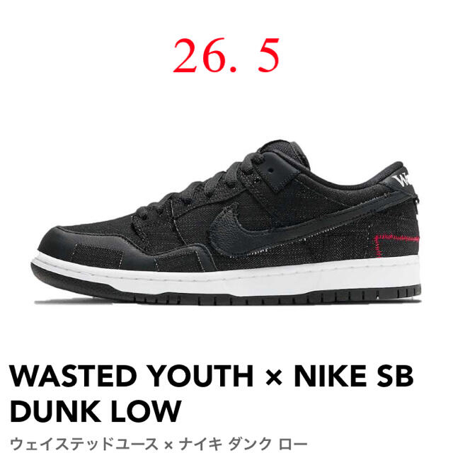 WASTED YOUTH × NIKE SB DUNK LOW 26.5cm